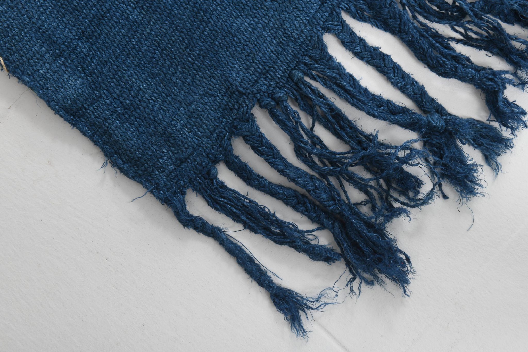 Shades Of Blue Vintage Kilim Rug, 144x207Cm