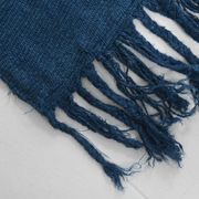 Shades Of Blue Vintage Kilim Rug, 144x207Cm