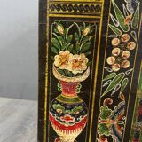 Antique Hand Painted Wooden Chest