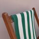 Pair of Chilean vintage sunbeds