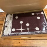 Eames Vitra Bordeaux and Beige Plaid