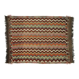 Anatolian handmade kilim rug 211 cm x 156 cm