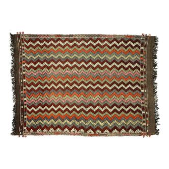 Tapis kilim artisanal d’Anatolie 211 cm x 156 cm