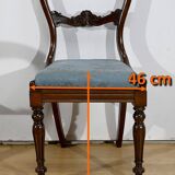 Set of 6 Mahogany Chairs, Victorian Era, England – Part 2