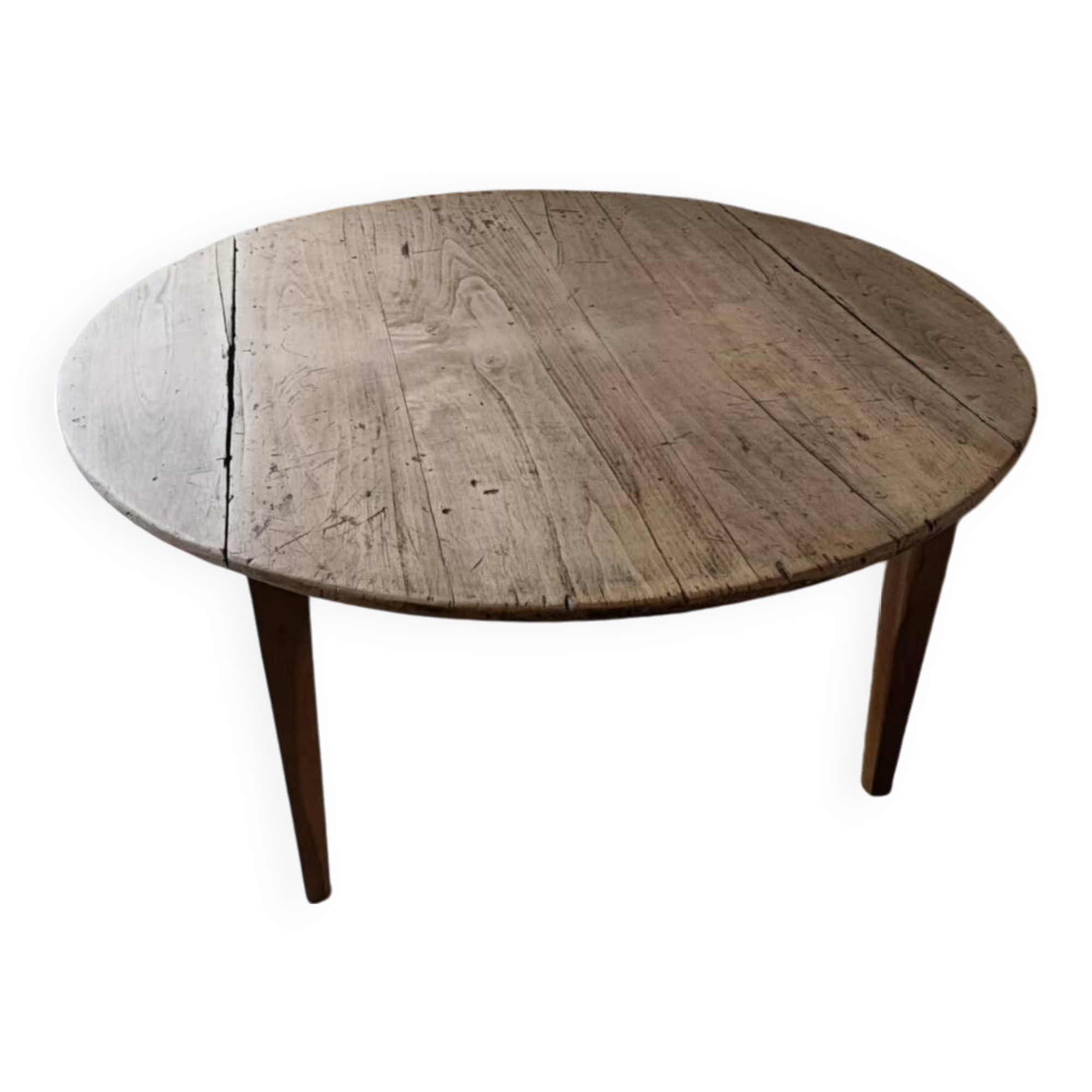 Round farmhouse table