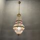 Italian Crystal Basket Chandelier