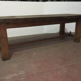 Farmhouse table in solid oak