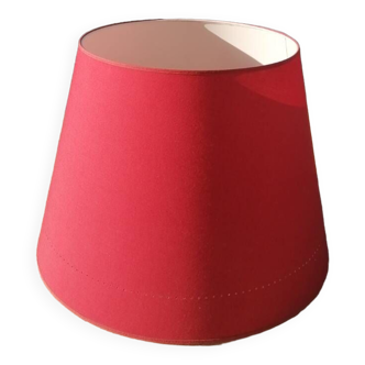Custom-made lampshade diam. 48 cm cherry red