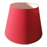 Custom-made lampshade diam. 48 cm cherry red