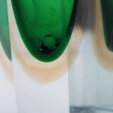 Vase en verre de Murano, Sommerso, 1970