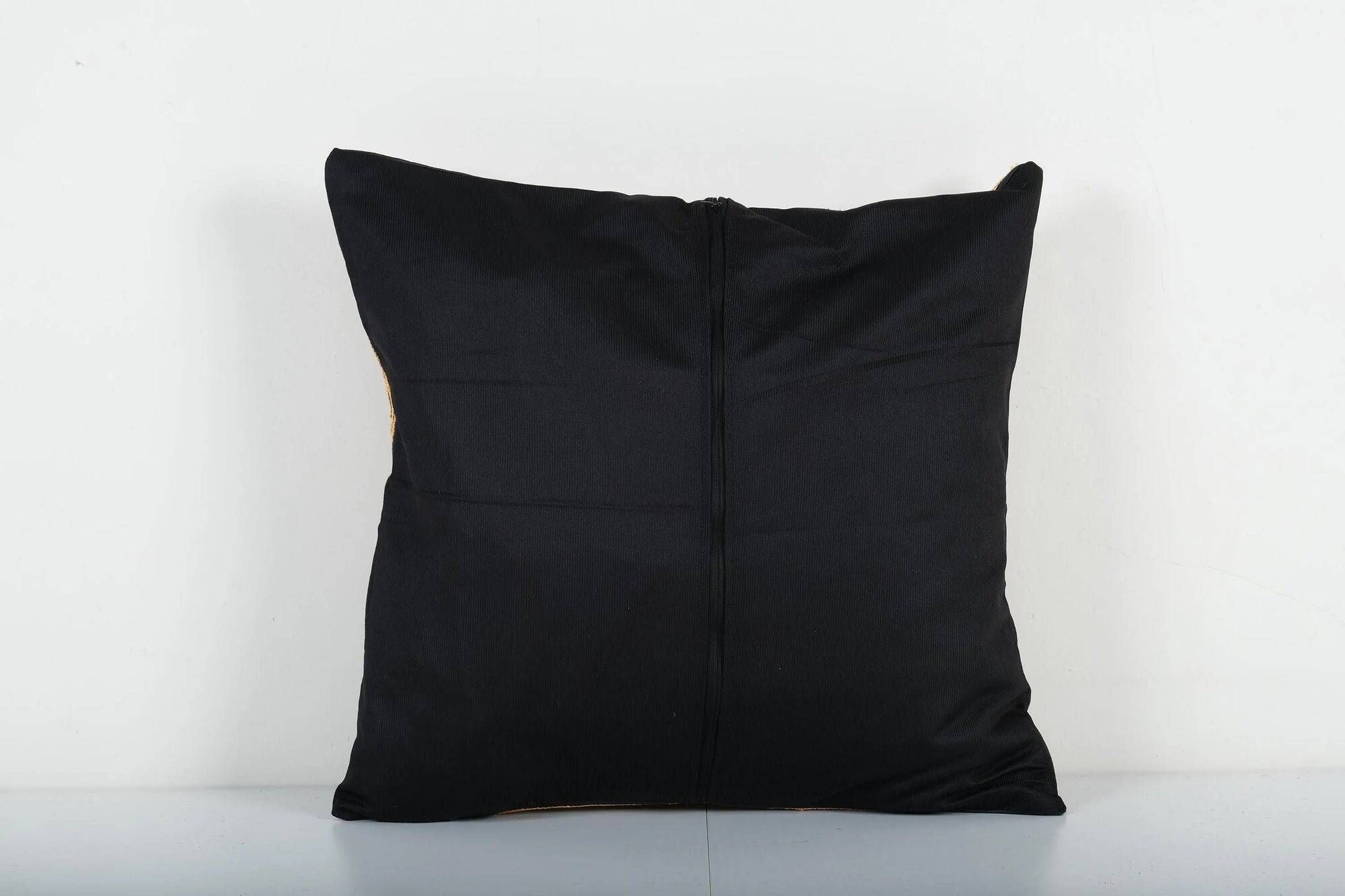 Vintage embroidered cushion cover 43x46 cm