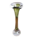 Vase soliflore suédois en verre soufflé