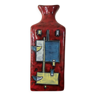 Vase en céramique émaillée - Marcello Fantoni - Circa 1950