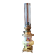 Porcelain and copper oil lamp