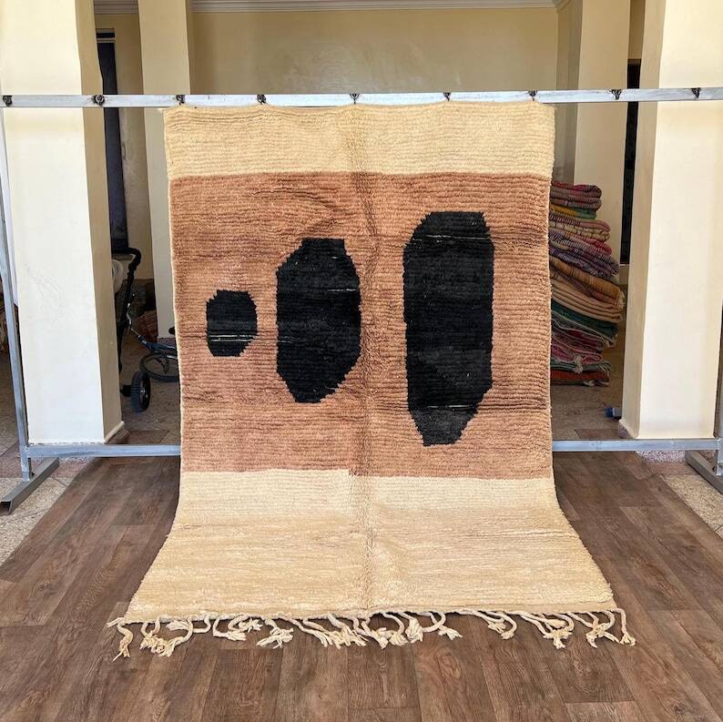 Handmade Moroccan Rug, Artistic Rug 150/250