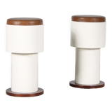 1960s pair of space age stools from italy