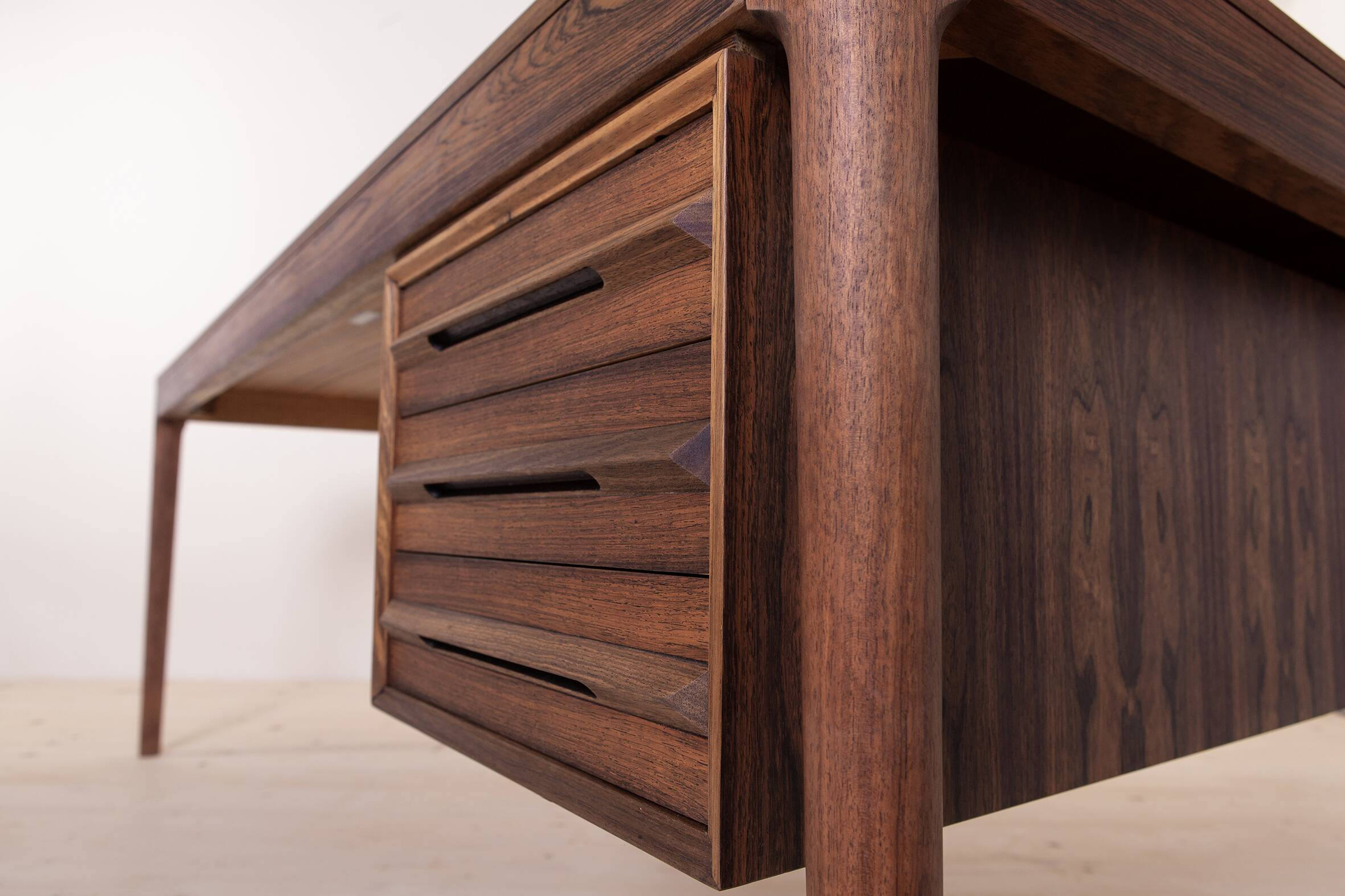 Mid-century modern desk by Bruksbo, Norway, 1960s