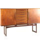 Vamo Sønderborg highboard attr. Arne Vodder | 194 cm  danish design in teak
