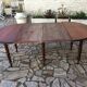 Round table 6 feet with solid mahogany extensions