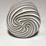 Encendedor de mesa "Tommaso Barbi" de cristal. Italia, 1970s.