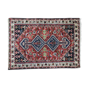 Tapis vintage persan yalameh 104x144