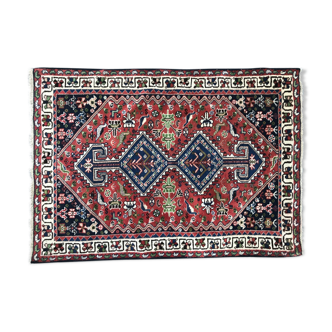 Tapis vintage persan yalameh 104x144 cm