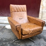Vintage leather armchair