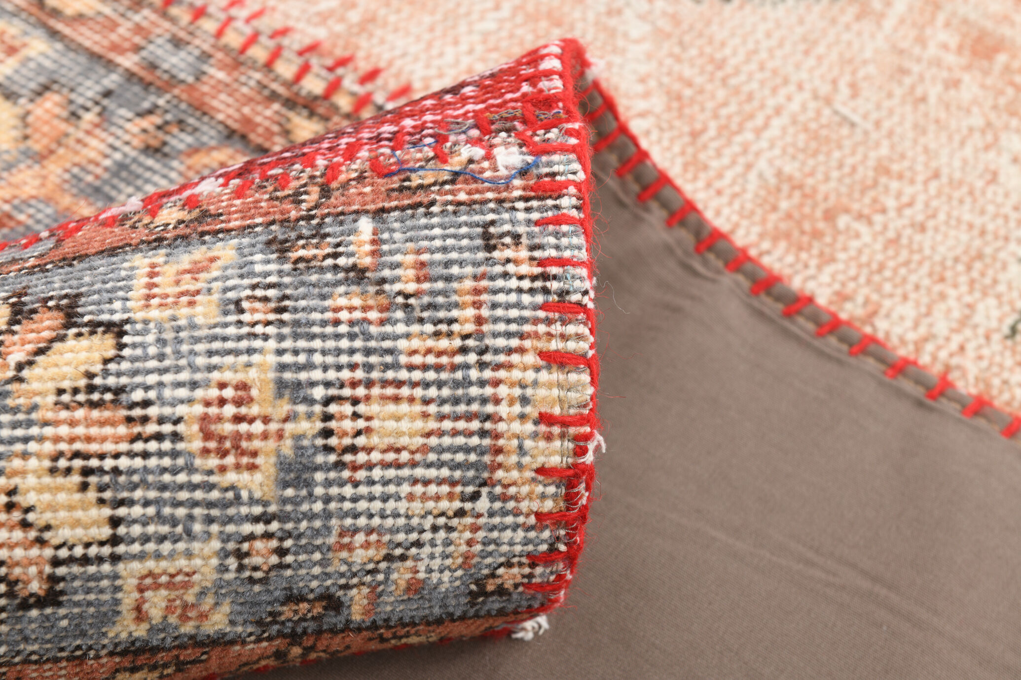 Distressed turkish rug 302x215cm