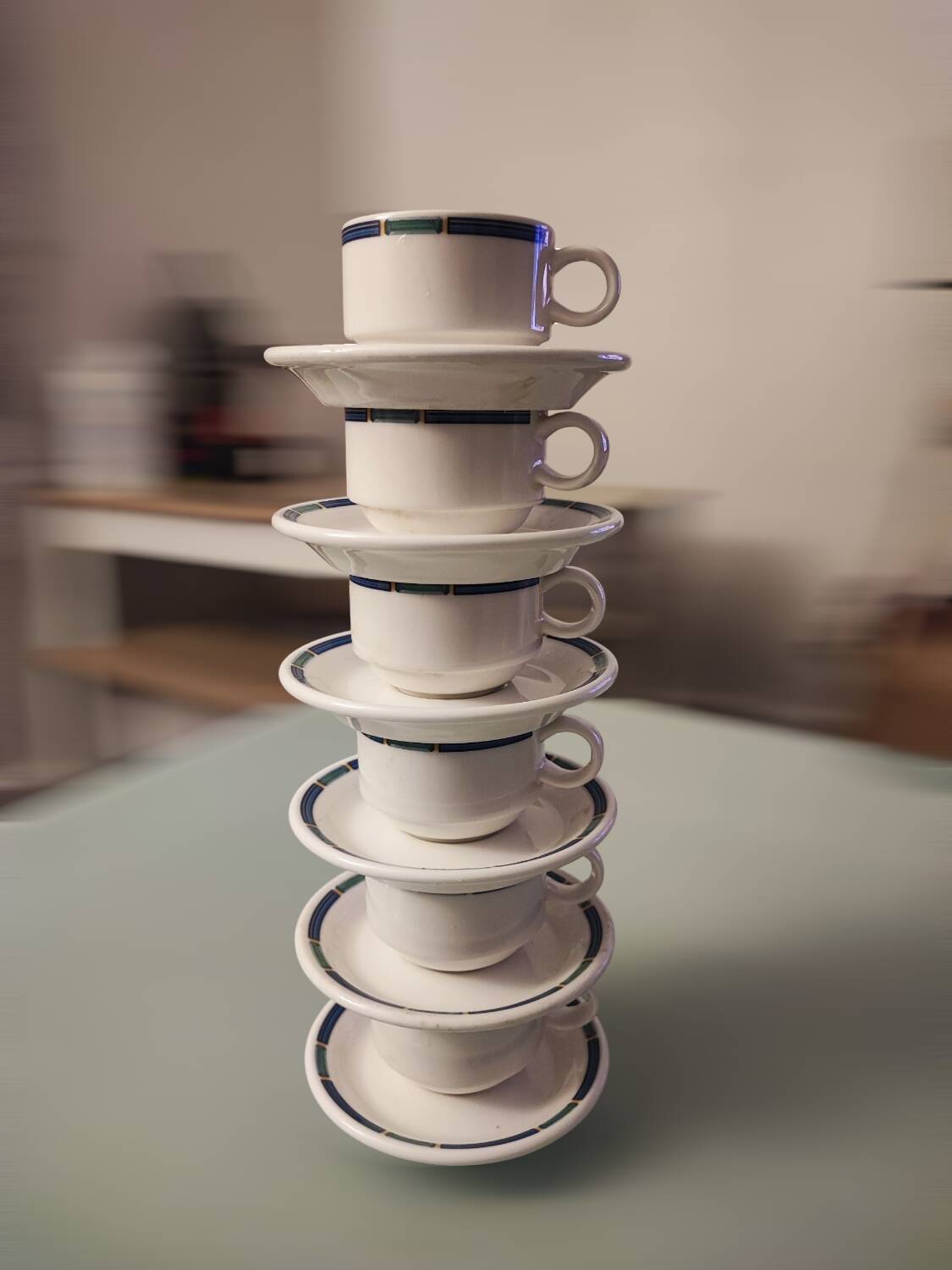 Set of 6 Coffee Cups
