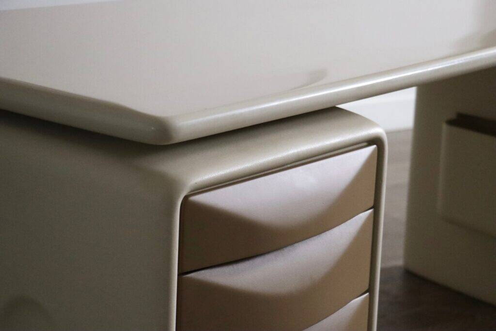 Ernest Igl Jet corner desk for Wilhelm Werndl, 1970s