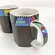 Paire de tasses Scenario Metropol de Barbara Brenner pour Rosenthal, 1990