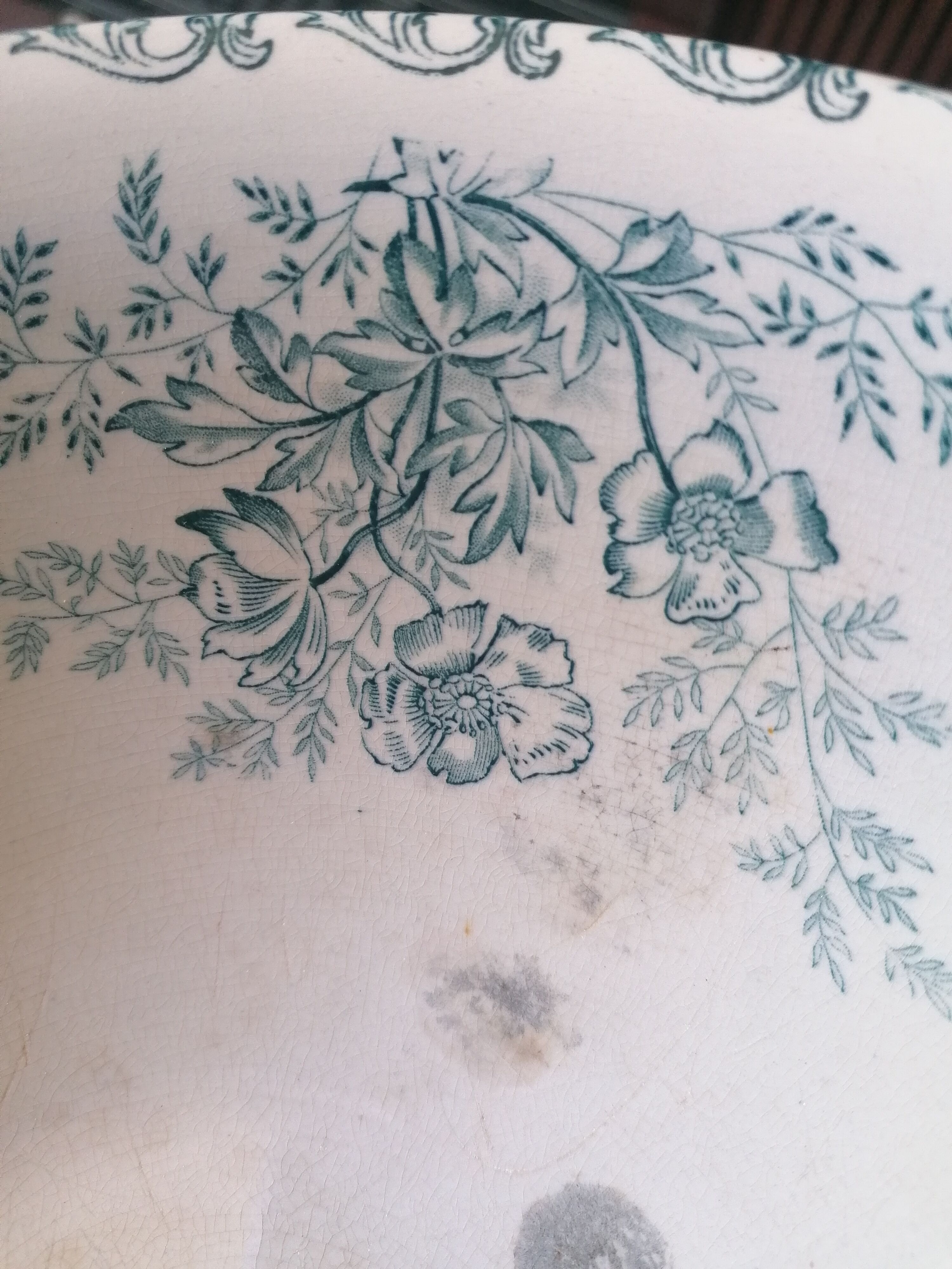 Bowl sarreguemines iron land