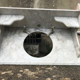 Marble toilet top