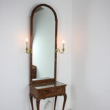 1920s mirror cabinet, Czechoslovakia