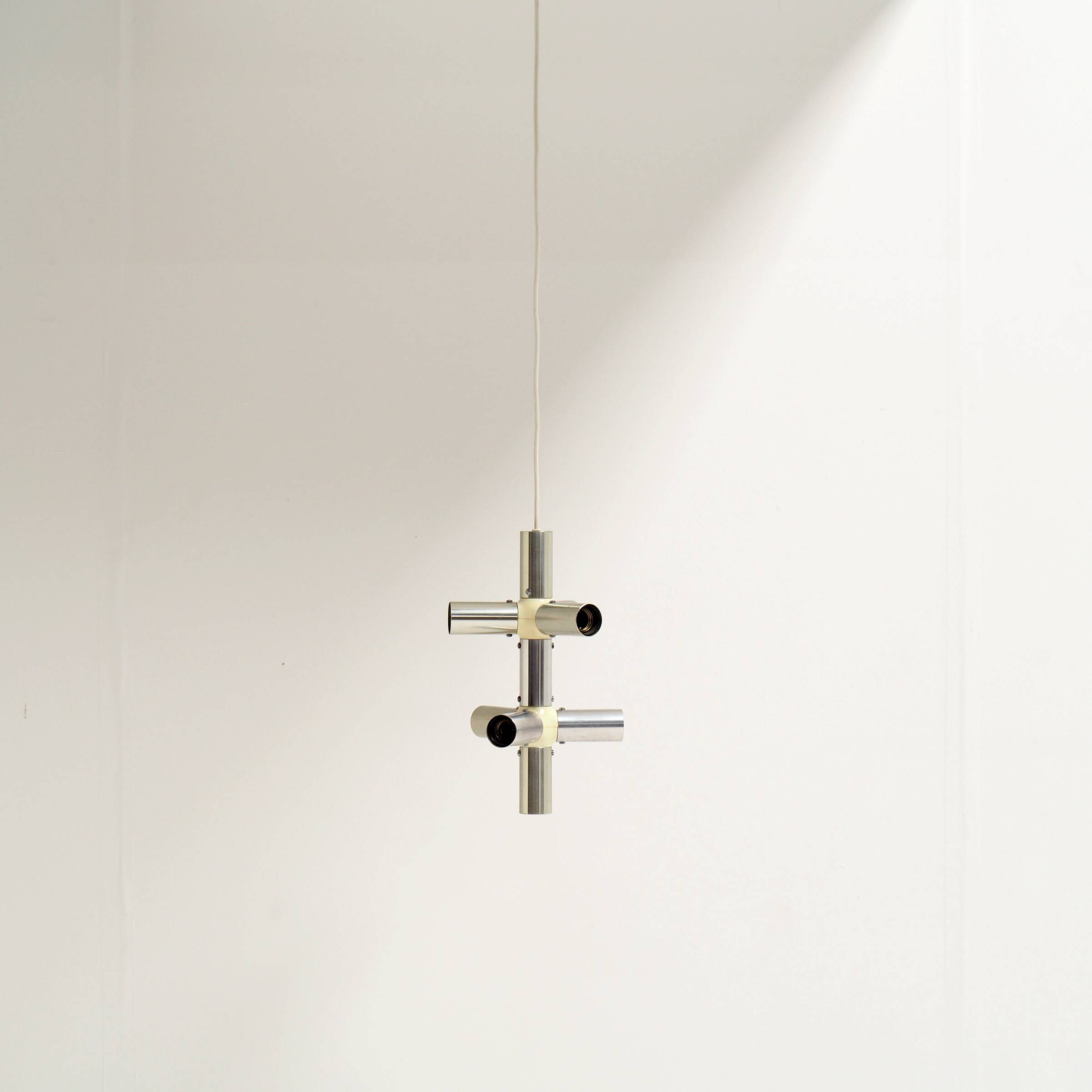 Vintage ‘Lichtstruktur’ Pendant by Trix and Robert Haussmann