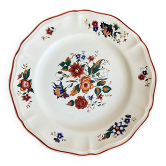 “Marly” flat plate from Sarreguemines