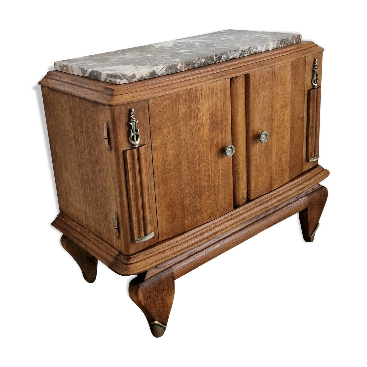 Oak bar furniture art deco style