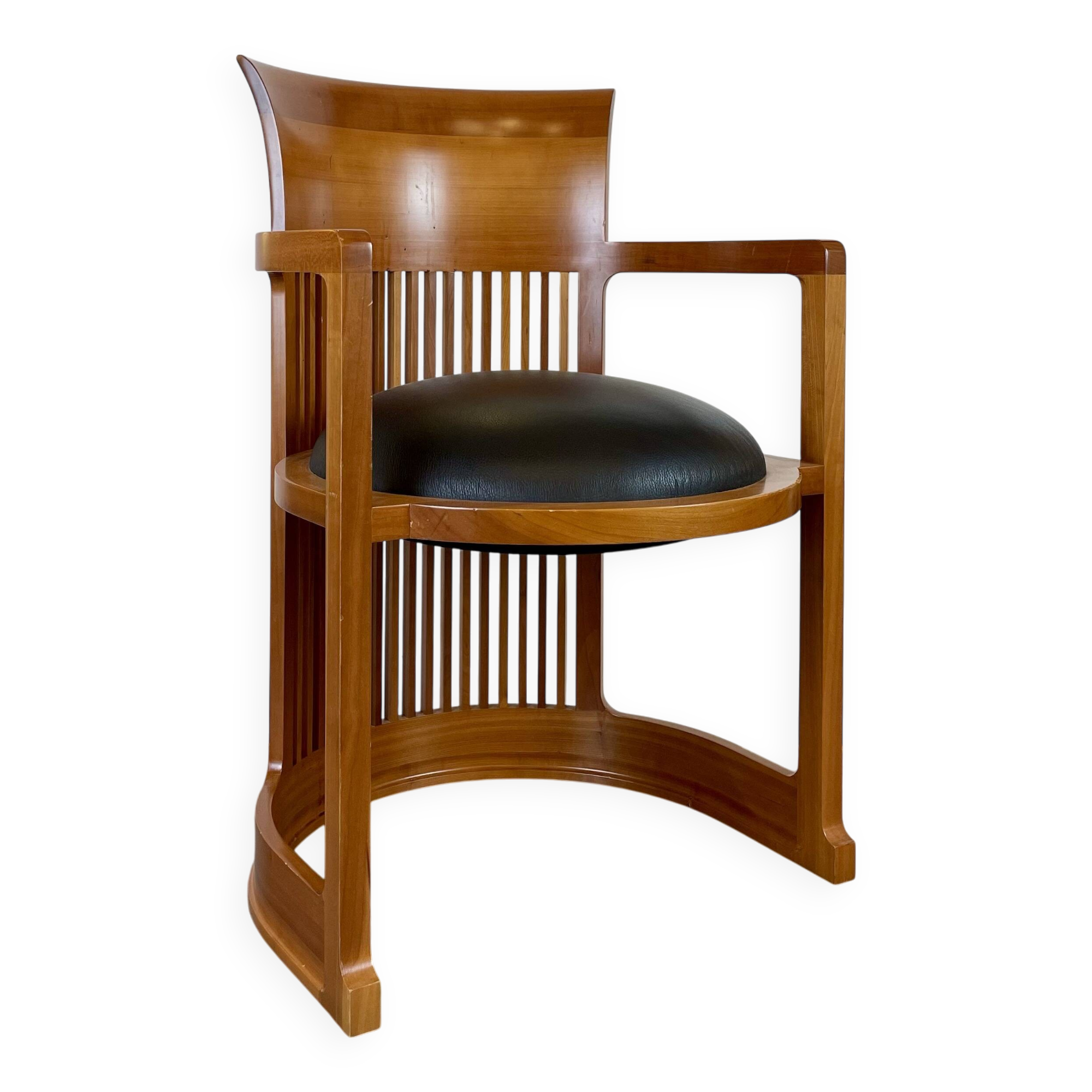 Barrel Chair by Frank Lloyd Wright Edited by Cassina, 1986