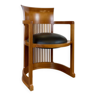 Barrel Chair by Frank Lloyd Wright Edited by Cassina, 1986