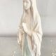 Statue vierge en plâtre 25 cm