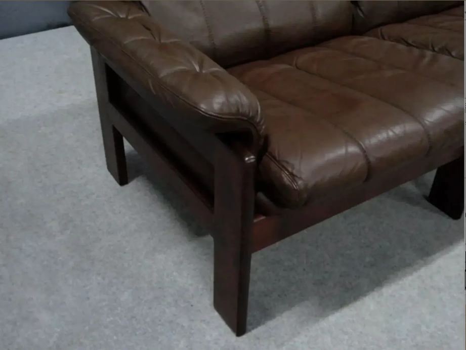 Leather sofa 1970