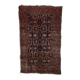 Vintage Turkish rug handmade 126x196 cm
