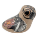 Vintage ceramic owl from Mexico, hand-painted bird.