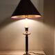 Brass candlestick lamp
