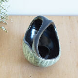 70s glazed ceramic tidy