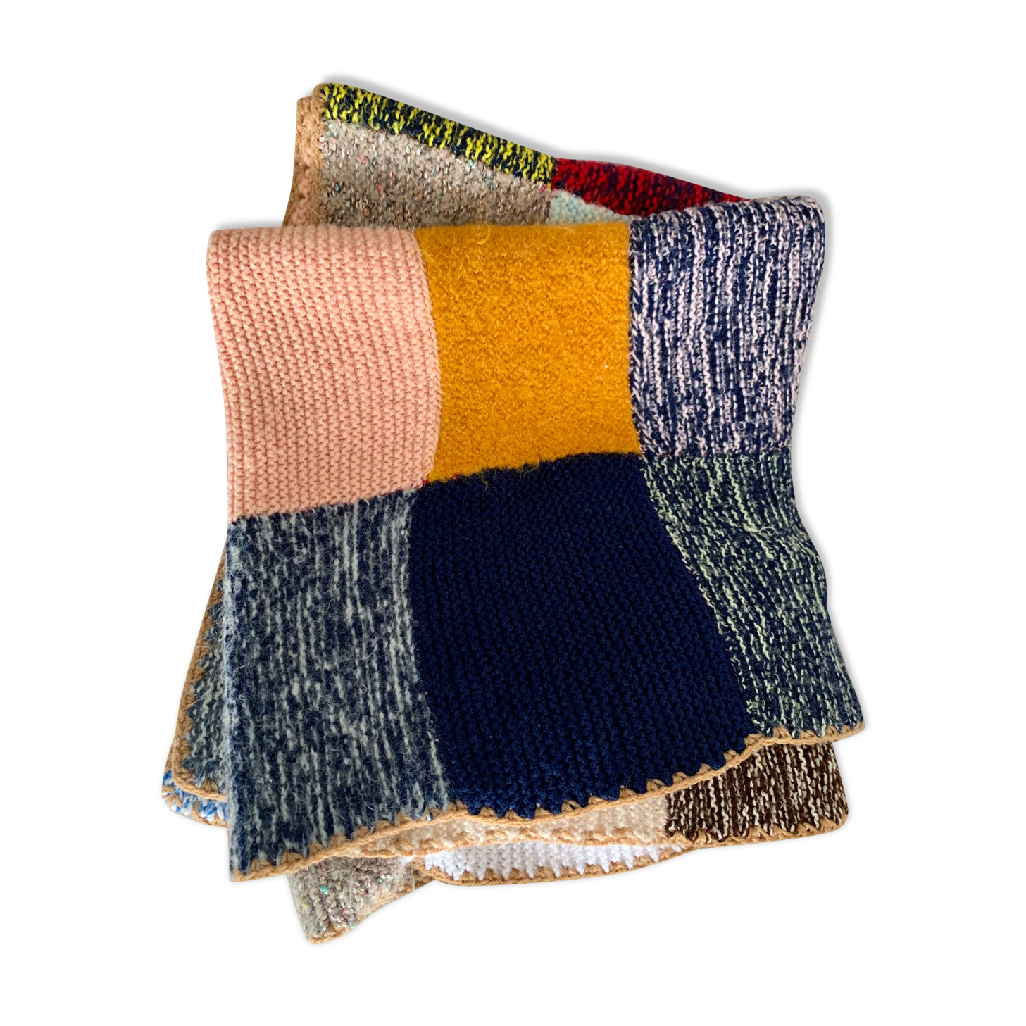 Cover, plaid patchwork