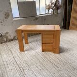 1970s pine desk