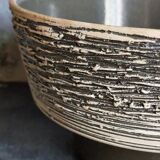 Modernist ceramic pot cover 50s