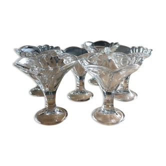 Lot 6 ice cream bowls