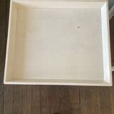 Lot de 2 tables de chevet Blanc d’Ivoire